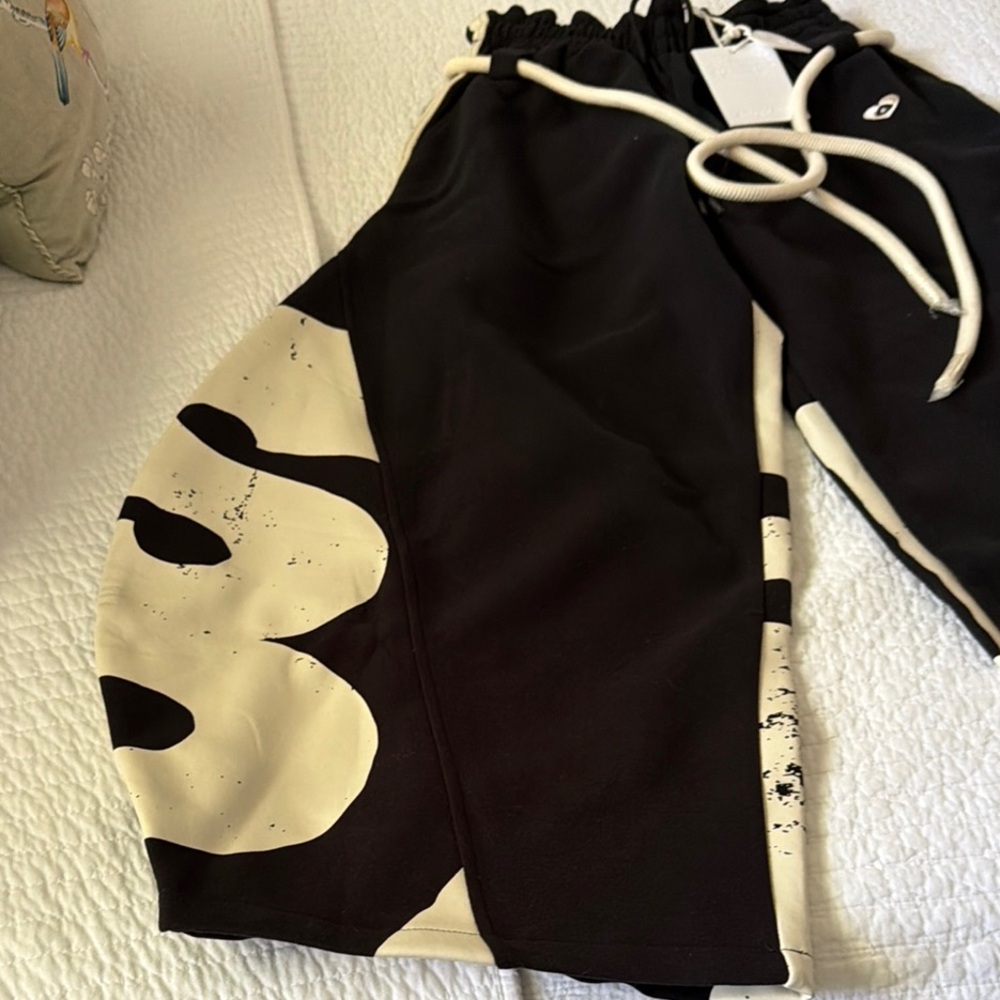 Aelfric Eden super baggy barrel sweatpants NEW - Picture 2 of 8